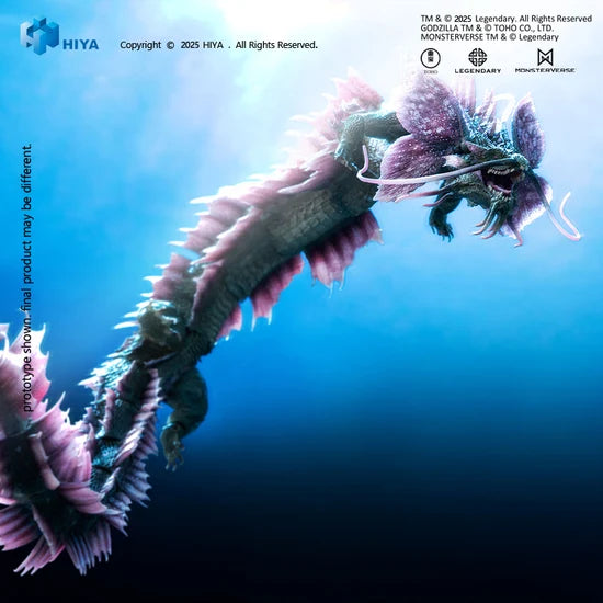 HIYA Exquisite Basic Series None Scale 15.7 Inch Godzilla x Kong The New Empire Tiamat Action Figure