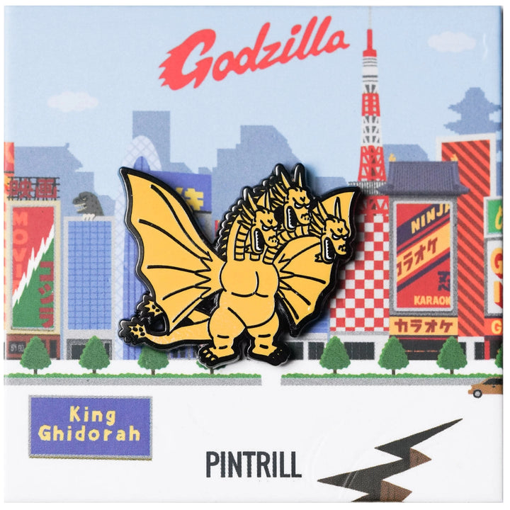 Pintrill Godzilla King Ghidorah Series 4 Pin