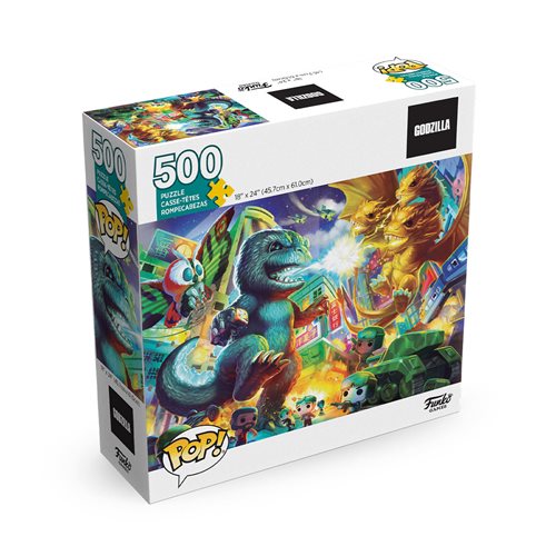 Godzilla 70th Anniversary 500 Pc Funko Pop! Puzzle