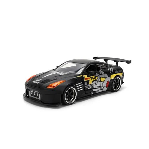 Jada Toys Hollywood Rides Mechagodzilla 2009 Nissan GT-R R35 Ben Sopra 1:24 Scale Die-Cast Metal Vehicle