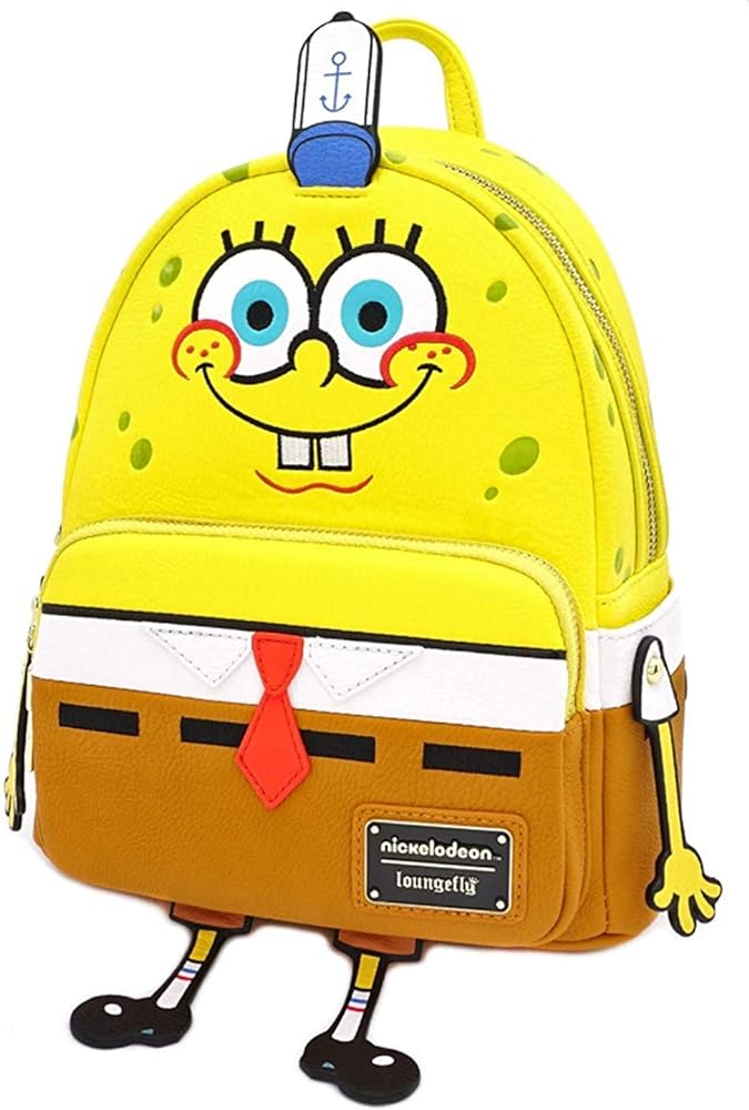 Loungefly Nickelodeon Spongebob SquarePants Cosplay Mini Backpack