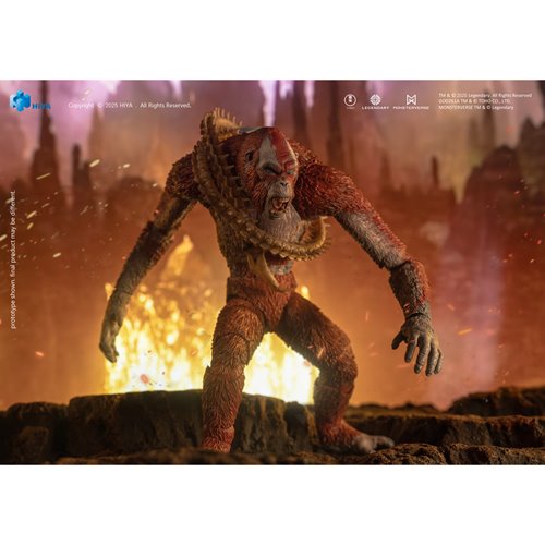 HIYA Exquisite Basic Series None Scale 6 Inch Godzilla x Kong The New Empire Skar King Action Figure