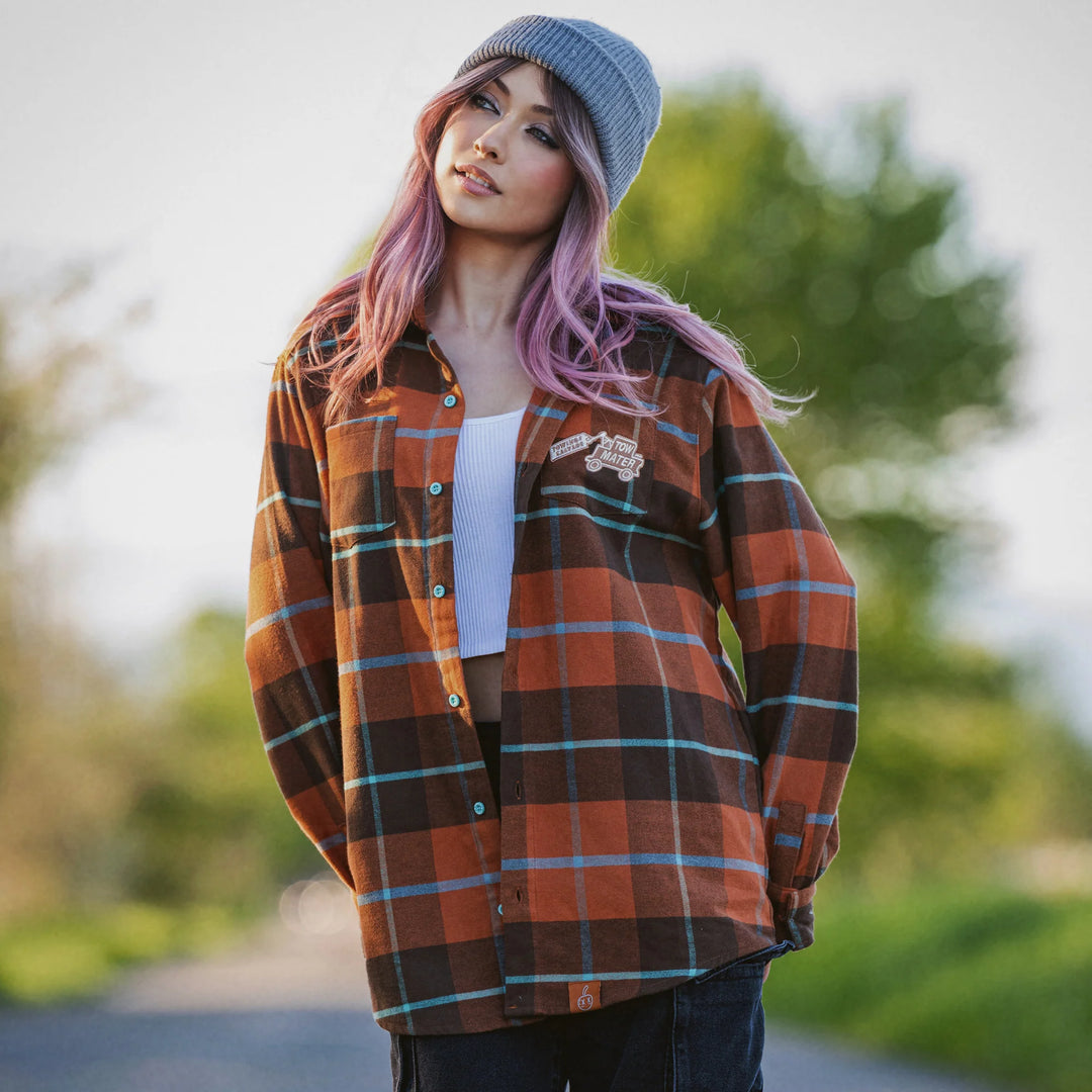 Cakeworthy Disney Pixar Cars Tow Mater Flannel Shirt