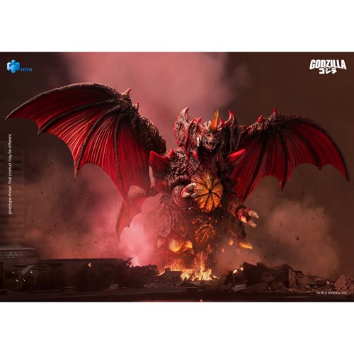 HIYA Exquisite Godzilla vs. Destoroyah 1995 Destoroyah Exquisite Basic Series None Scale 8 1/2-Inch Action Figure