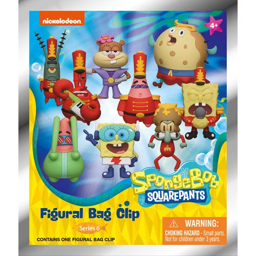 SpongeBob SquarePants Series 6 3D Foam Bag Clip