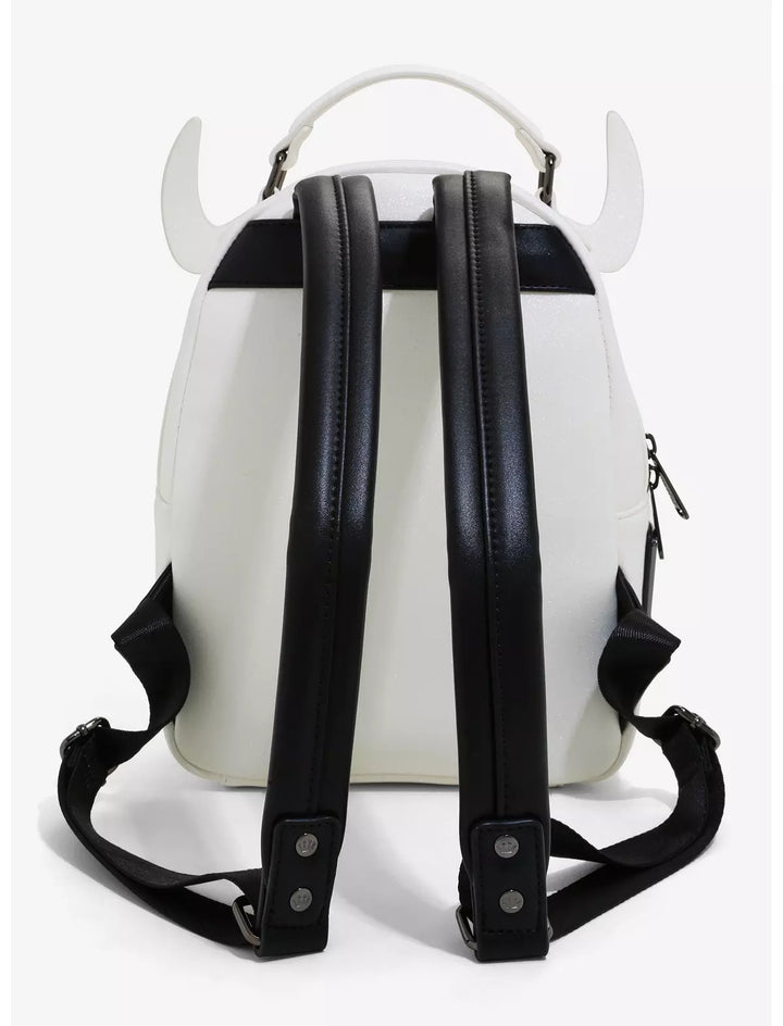 Loungefly Disney The Nightmare Before Christmas Zero Glitter Light-Up Nose Mini Backpack