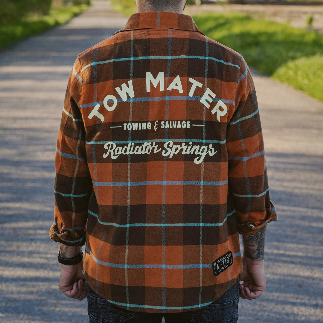 Cakeworthy Disney Pixar Cars Tow Mater Flannel Shirt