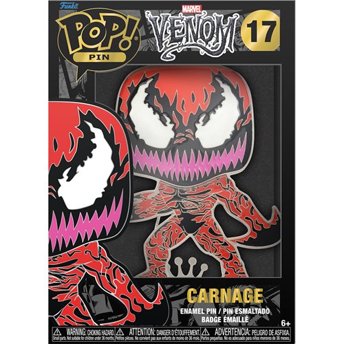 Loungefly Funko Pop! Pin Marvel Venom Carnage Pins