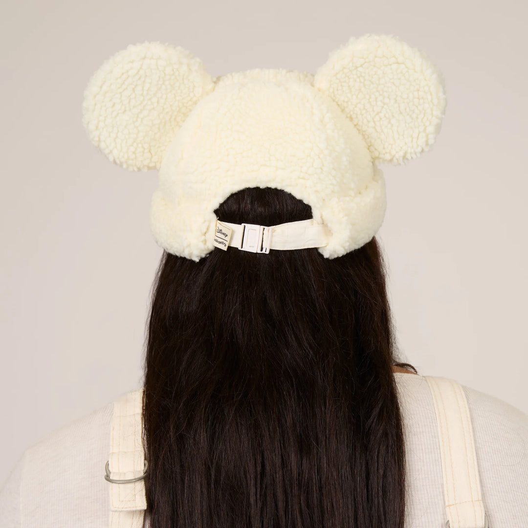 Cakeworthy Mickey Sherpa Beanie Cream