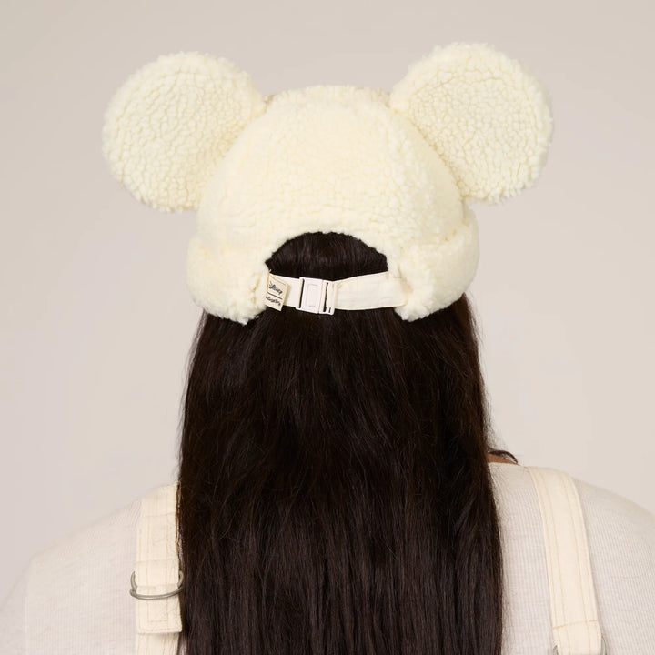 Cakeworthy Mickey Sherpa Beanie Cream