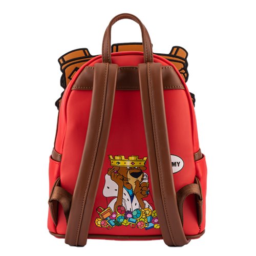 Loungefly Disney Robin Hood Prince John Cosplay Mini Backpack