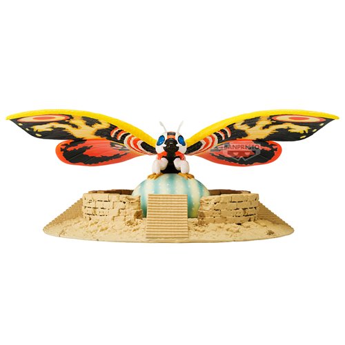 Banpresto Rebirth of Mothra (1996) Toho Monster Series Art Vignette Statue