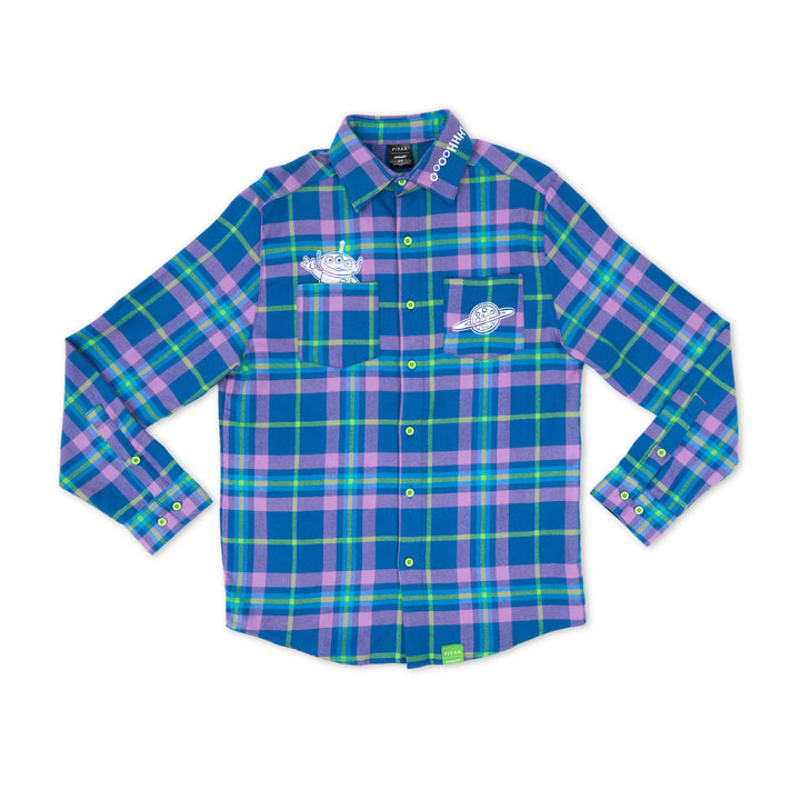 Cakeworthy Disney Pixar Toy Story Alien The Claw Flannel Shirt