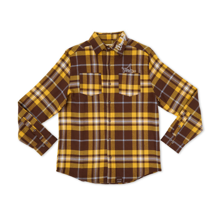 Cakeworthy Disney Pixar Toy Story Woody's Round Up Flannel Shirt