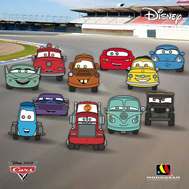 Disney Pixar Cars Series 60 3D Foam Bag Clip