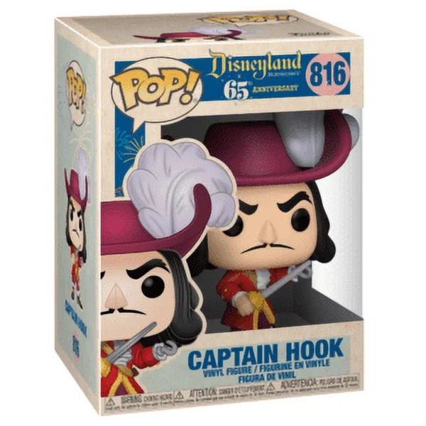 Funko Disney Peter Pan 65th Anniversary Captain Hook Pop! Vinyl Figure