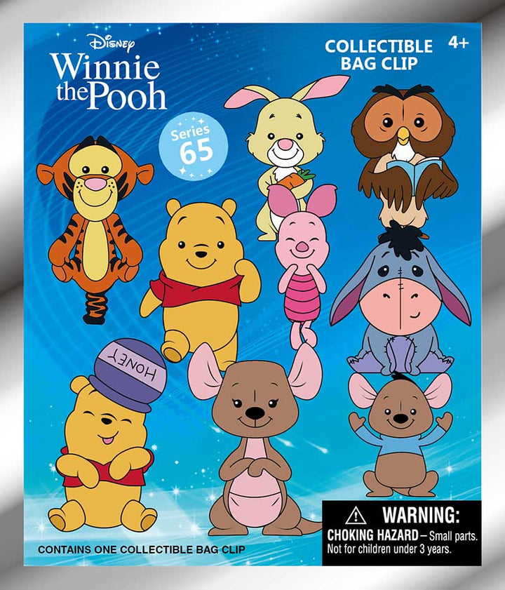 Disney Winnie the Pooh Series 65 3D Foam Bag Clip