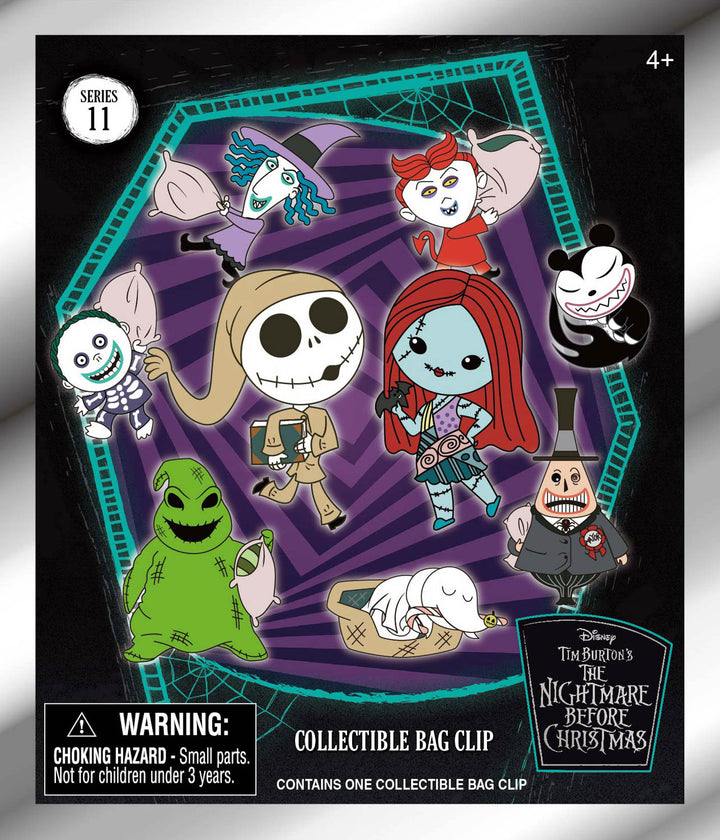 Disney The Nightmare Before Christmas Series 11 3D Foam Bag Clip
