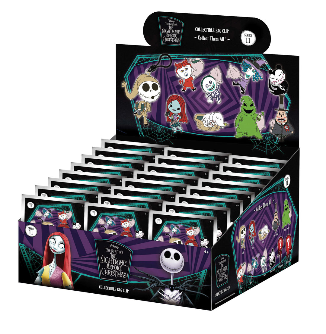 Disney The Nightmare Before Christmas Series 11 3D Foam Bag Clip