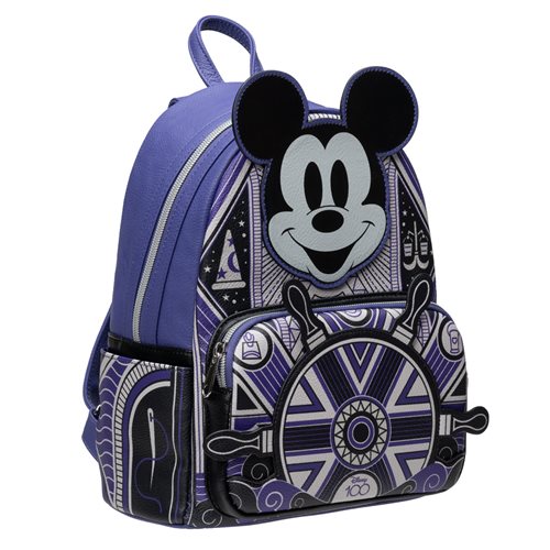 Disney 100 Art Deco Mickey Mouse Glow in the Dark Mini Backpack