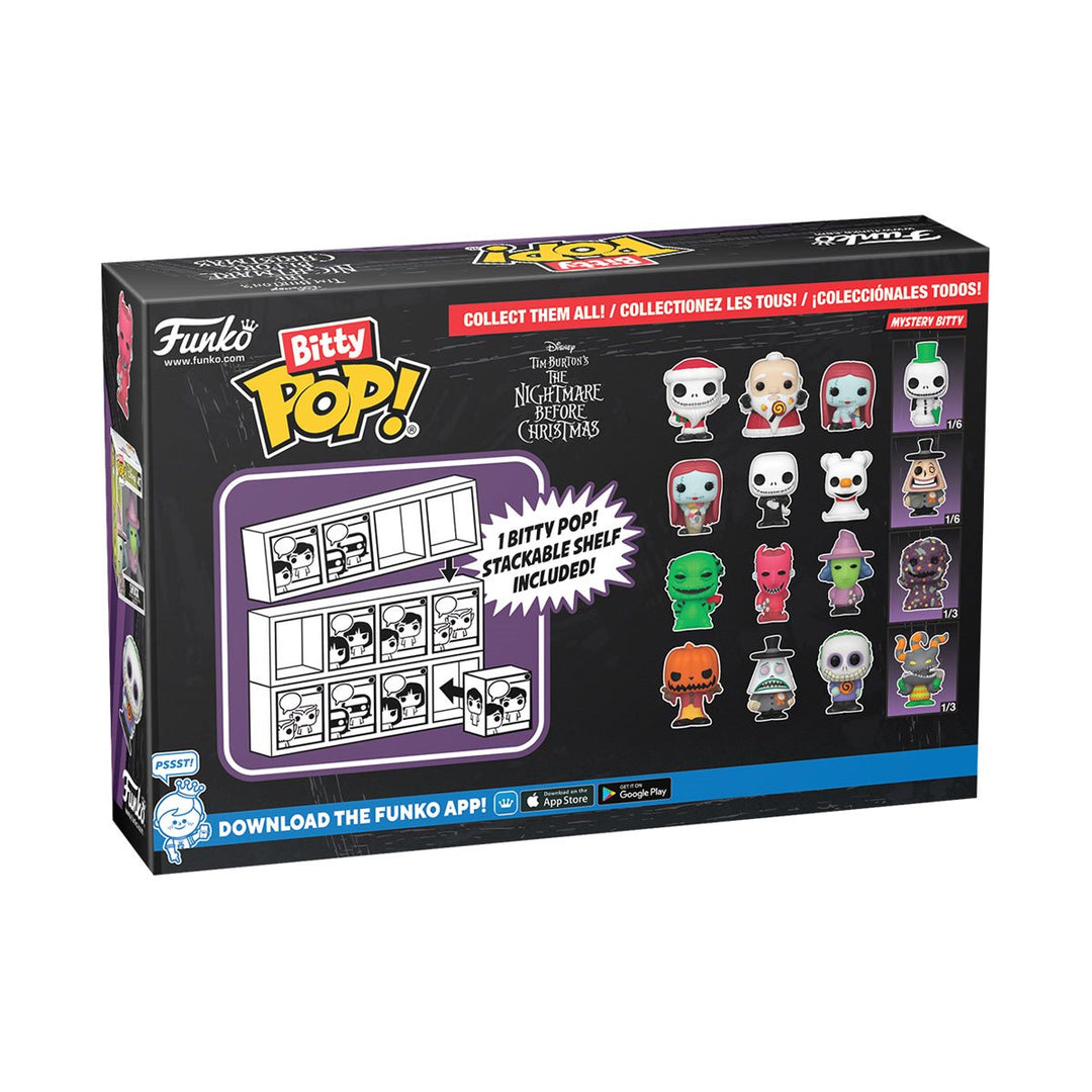 Funko Disney The Nightmare Before Christmas 4-Pack Bitty Series 3 Pop! Vinyl Figures