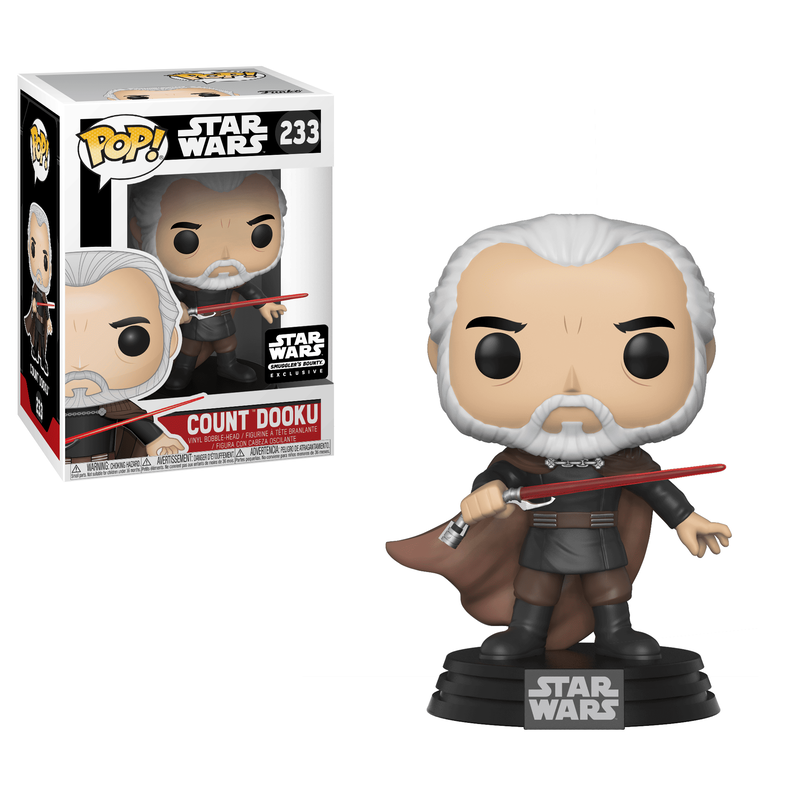 Funko Star Wars Smuggler's Bounty Count Dooku Exclusive Pop! Vinyl Figure