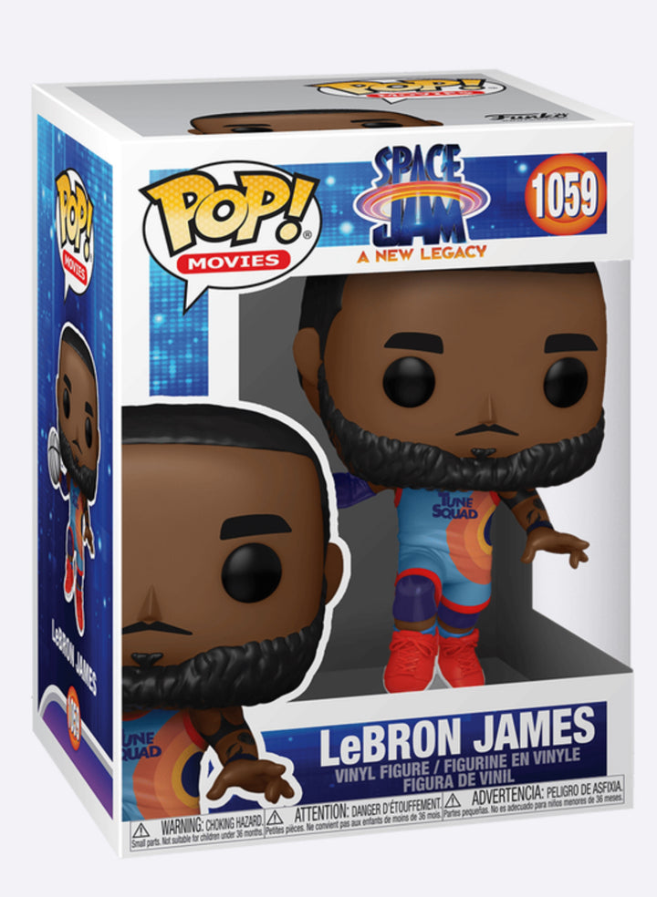 Funko Space Jam Lebron James Leaping Pop! Vinyl Figure