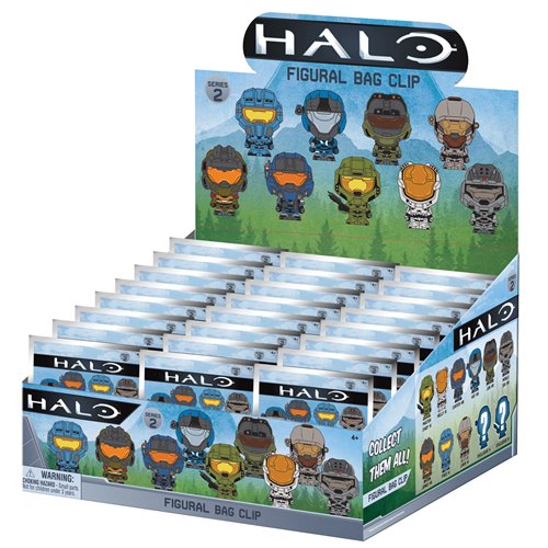 Halo Series 2 3D Foam Bag Clip