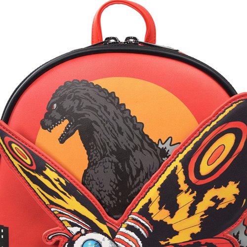 Loungefly Toho Godzilla vs. Mothra Mid-Size Backpack