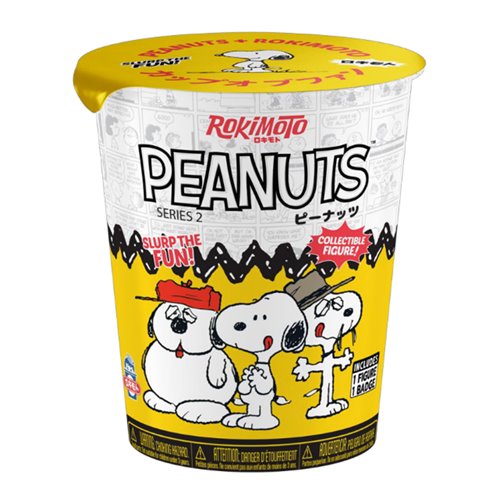 Rokimoto Peanuts Series 2 Ramen Cup Blind Box Vinyl Figure
