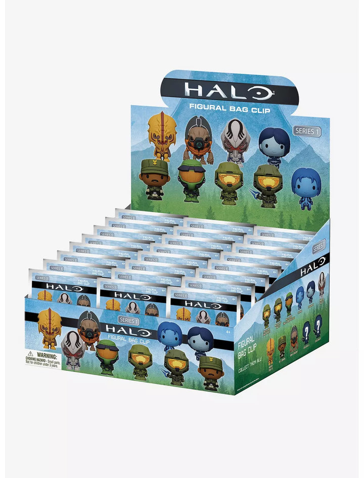 Halo Series 1 3D Foam Bag Clip