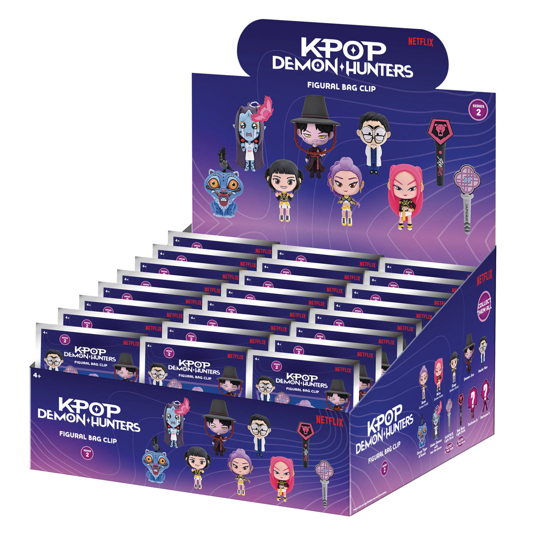 KPop Demon Hunters Series 2 3D Foam Bag Clip