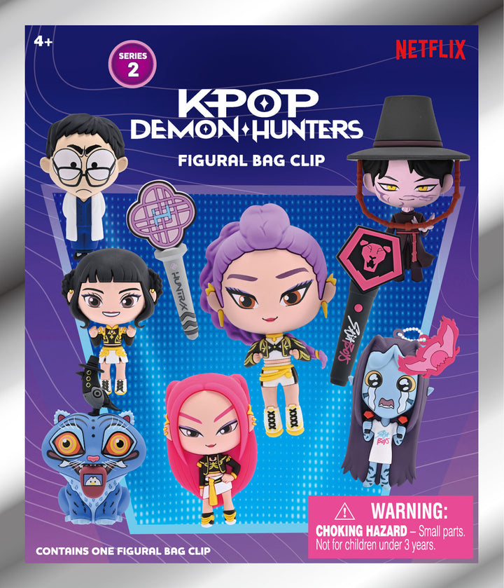KPop Demon Hunters Series 2 3D Foam Bag Clip