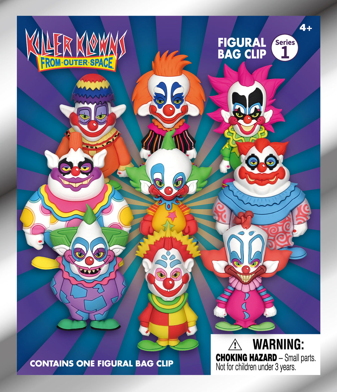 MGM Killer Klowns from Outer Space Series 1 3D Foam Bag Clip