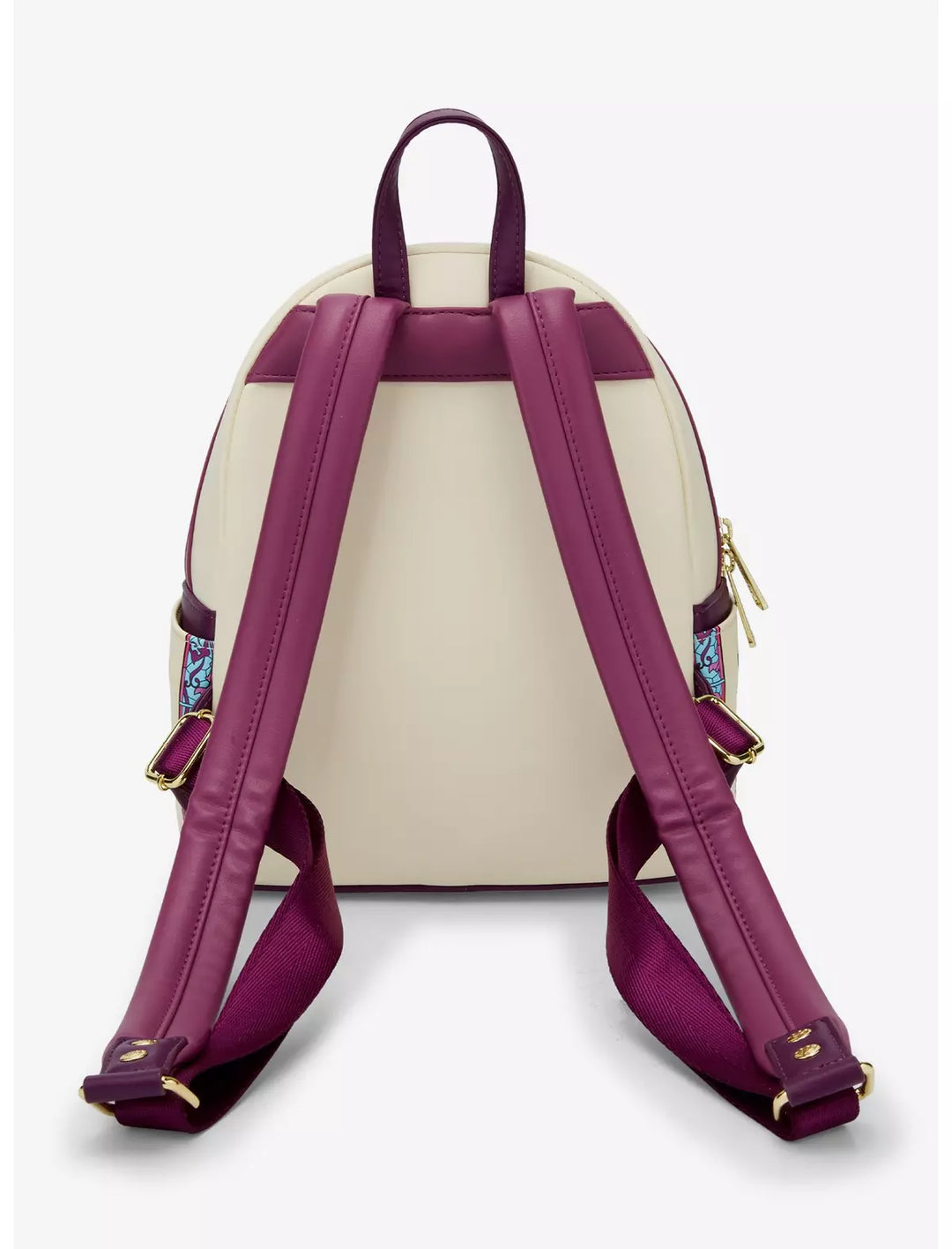 Loungefly Disney Beauty and the Beast Belle Stained Glass Mini Backpack