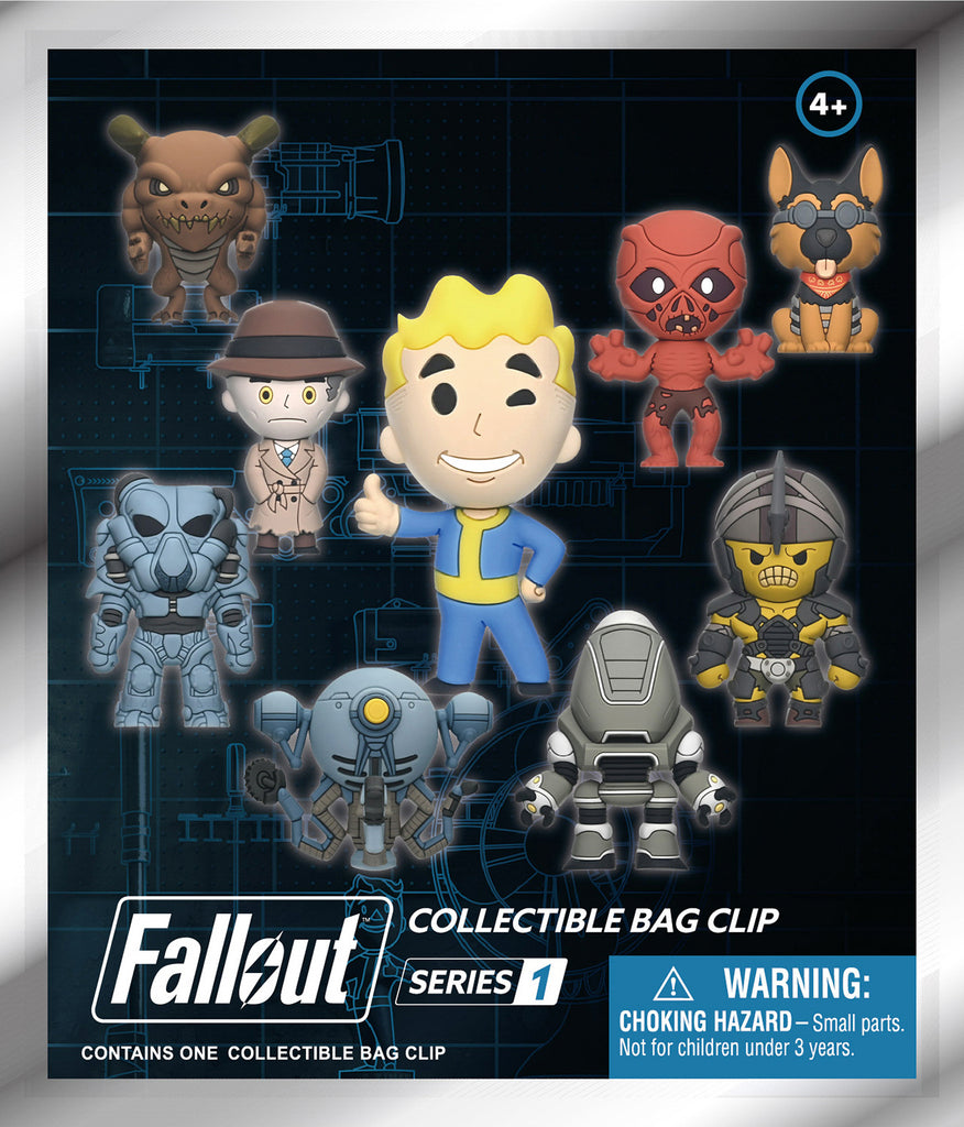 falloutグッズ　まとめ売り Fallout Series 1 3D Foam Bag Clip – Grotto Treasures