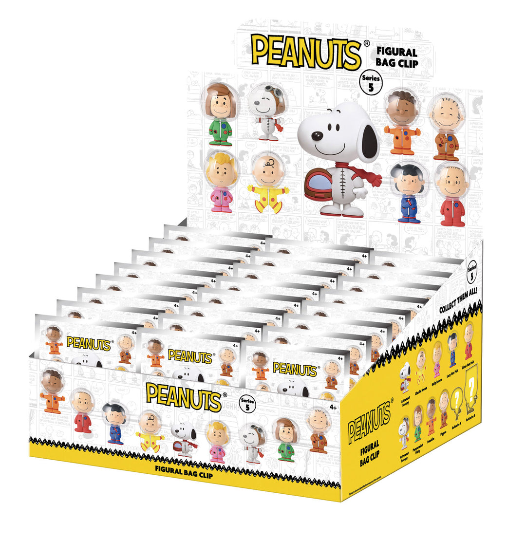 Peanuts Space Theme Series 5 3D Foam Bag Clip