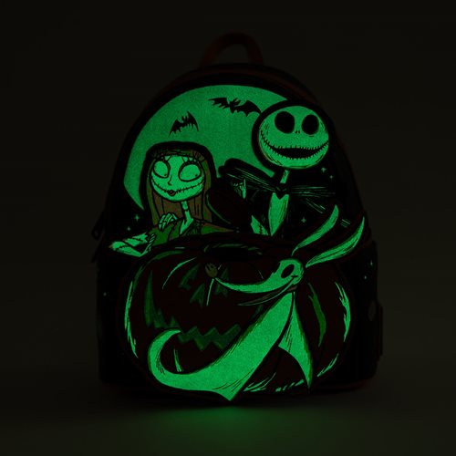 Disney 100 The Nightmare Before Christmas Glow in the Dark Mini Backpack