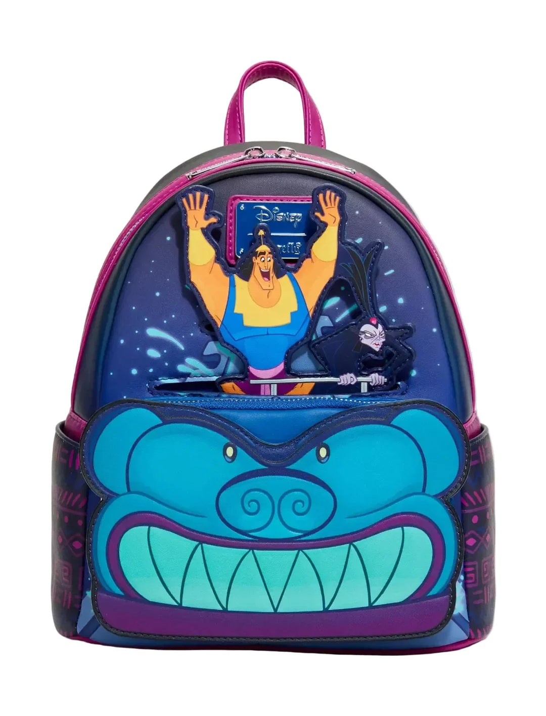 Loungefly Disney The Emperor's New Groove Kronk & Yzma Coaster Mini Backpack
