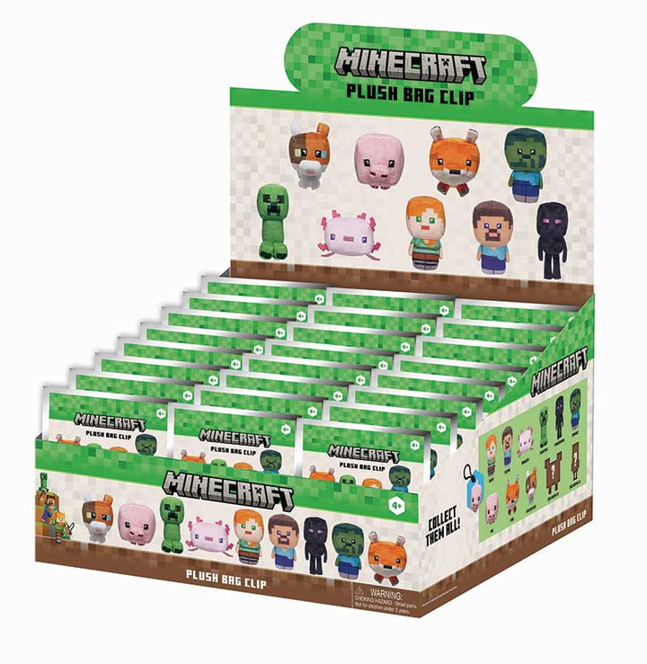 Minecraft Classic Plush Bag Clip