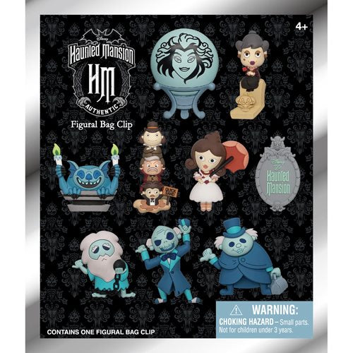 Disney Haunted Mansion 3D Foam Bag Clip