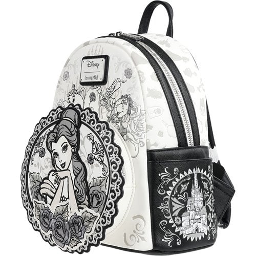 Loungefly Disney Beauty and the Beast Belle Sketch Mini Backpack