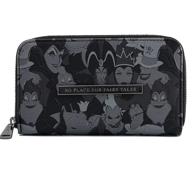 Disney Villains Debossed All Over Print Wallet