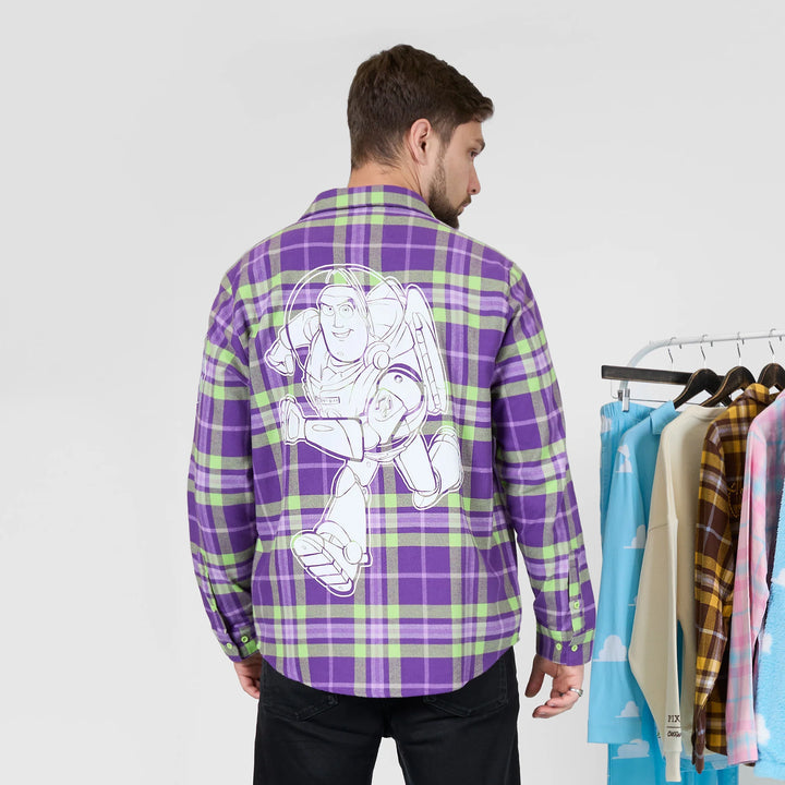 Cakeworthy Disney Pixar Toy Story Buzz Lightyear Flannel Shirt