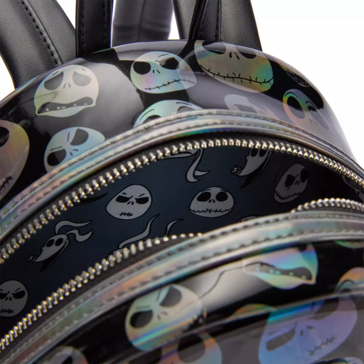 Loungefly Disney Parks The Nightmare Before Christmas Jack Skellington AOP Mini Backpack