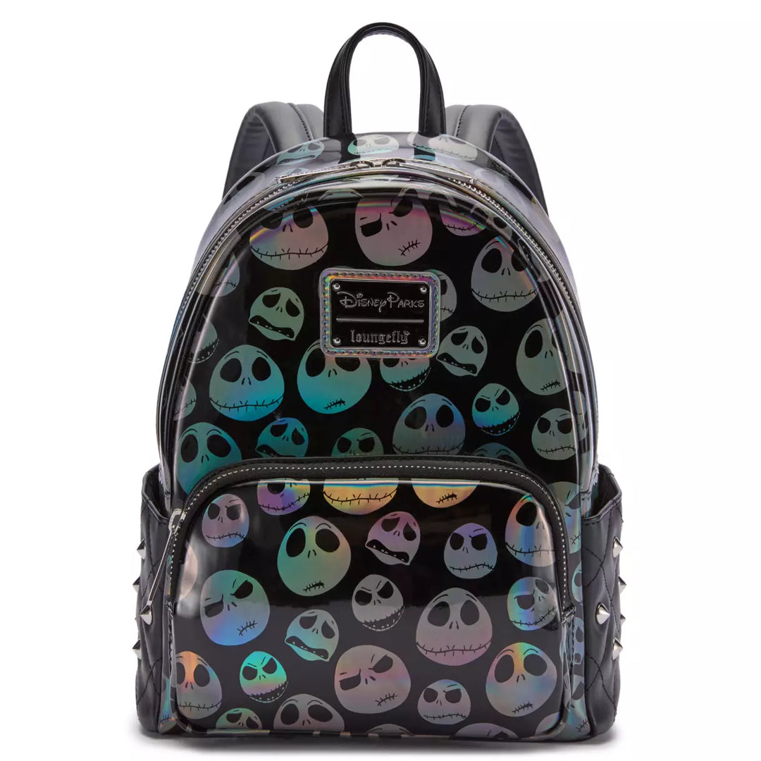 Loungefly Disney Parks The Nightmare Before Christmas Jack Skellington AOP Mini Backpack