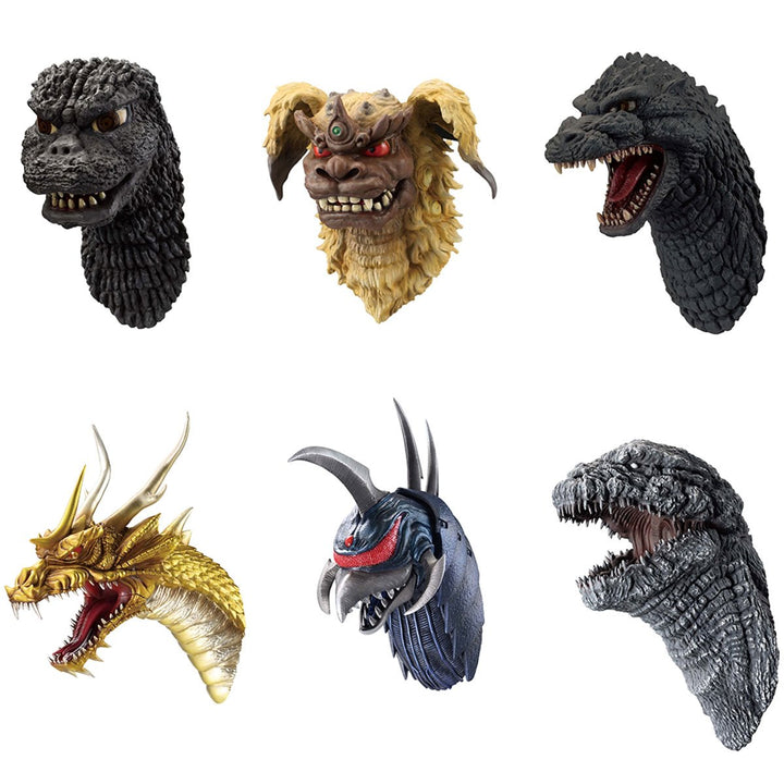Godzilla Biographies G Monster Head Ichibansho Zakka Magnet Blind Box