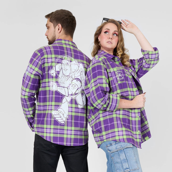Cakeworthy Disney Pixar Toy Story Buzz Lightyear Flannel Shirt
