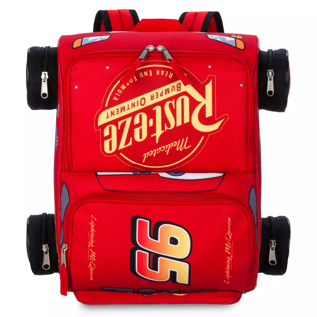 Disney Parks Pixar Cars Lightning McQueen Mini Backpack