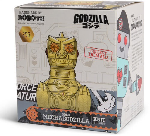 HMBR Godzilla Mechagodzilla Gold Limited Edition Vinyl Figure